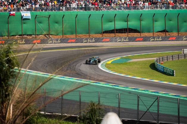 Formula?1?MSC?Cruises?Grande?Prêmio?de?São?Paulo?2025 Gabriela Testa OVERTAKE MAXPPP - São?Paulo 07 11 2025 18 STROLL Lance (can), Aston Martin Aramco Cognizant, action at the Formula 1 MSC Cruises Grande Prêmio de São Paulo 2025, the 21st round of the 2025 FIA Formula 1 World Championship, WM, Weltmeisterschaft at the Autódromo José Carlos Pace in São Paulo, interlaces, Brazil, from 6 to 9 November 2025 São?Paulo Autódromo José?Carlos?Pace, Interlagos Brazil  Copyright: xOVERTAKE MAXPPPxGabrielaxTestax OVT202511084479 OVT202511084479