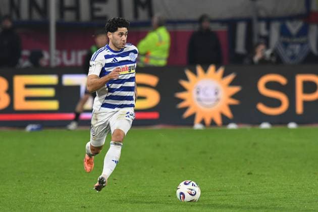 Mert Goeckan MSV Duisburg GER, MSV Duisburg vs SV Waldhof Mannheim 07, Football, 3 Liga, Matchday 14, Season 2025 2026, 07 11 2025 DFL DFB REGULATIONS PROHIBIT ANY USE OF PHOTOGRAPHS AS IMAGE SEQUENCES AND OR QUASI VIDEO GER, MSV Duisburg vs SV Waldhof Mannheim 07, Football, 3 Liga, Matchday 14, Season 2025 2026, 07 11 2025 Duisburg Copyright: xEibner-Pressefoto ThomasxThienelx EP_TTL