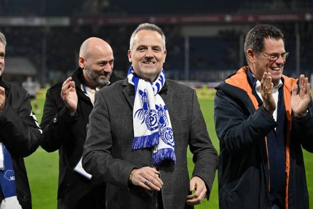Christian Stiefelhagen CEO MSV Duisburg 07 11 2025, Football, 3 Liga, Season 2025 26, 14 Matchday, MSV Duisburg SV Waldhof Mannheim 2 1 DFB regulations prohibit any use of photographs as image sequences and or quasi video Duisburg Schauinsland Reisen Arena Nordrhein Westfalen Germany Team2