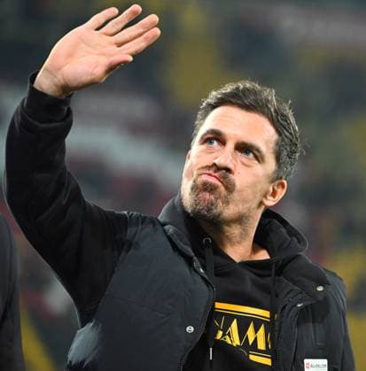 Coach Thomas Stamm Dresden , 07 11 2025, Soccer, GER, Season 2025 2026, 2 Bundesliga, Zweite Liga, 12 Matchday, Rudolf Harbig Stadion Dresden, SG Dynamo Dresden 1 FC Nürnberg, DFB AND DFL REGULATIONS PROHIBIT ANY USE OF PHOTOGRAPHS as IMAGE SEQUENCES and or QUASI VIDEO,