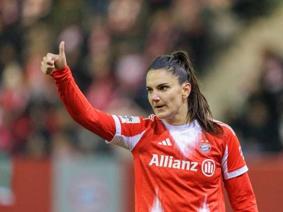 Bayerns 9 Jovana DAMNJANOVIC Womens Football Muenchen Berlin 4 0 Womens Football Bundesliga, FC Bayern München 1 FC Union Berlin, Matchday 10, Season 2025 2026, on 7 11 2025 in Muenchen, F C B A Y E R N C A M P U S, Germany Source Copyright Credit Oryk HAIST xFRAUENFUSSBALL-BAYERN-BERLINx