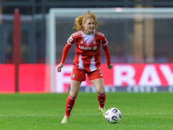 Bayerns 3 Stine Ballisager PEDERSEN Womens Football Muenchen Berlin 4 0 Womens Football Bundesliga, FC Bayern München 1 FC Union Berlin, Matchday 10, Season 2025 2026, on 7 11 2025 in Munich, F C B A Y E R N C A M P U S, Germany Source Copyright Credit Oryk HAIST xFRAUENFUSSBALL-BAYERN-BERLINx
