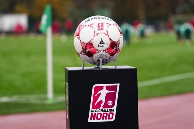 Germany Soccer Regionalliga Nord Season 2025 26, 18 Matchday SV Werder Bremen II U23 vs FSV Schöningen Weserstadion Place 11 Match Ball Copyright: xLeonxFrickx
