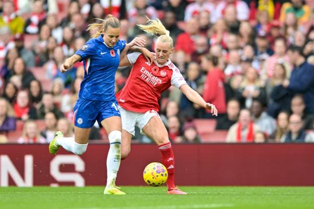 Football, Women, England, Arsenal FC - Chelsea FC
