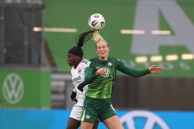 Football, Women, 1st BL, VfL Wolfsburg - Eintracht Frankfurt