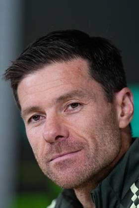 November 8, 2025, Valdebebas, Madrid, Spain: Xabi Alonso, head coach of Real Madrid, attends his press conference, PK, Pressekonferenz during the training day of Real Madrid ahead the Spanish League, LaLiga EA Sports, football match against Rayo Vallecano at Ciudad Deportiva Real Madrid on November 8, 2025, in Valdebebas, Madrid, Spain. Valdebebas Spain - ZUMAa181 20251108_zaa_a181_083 Copyright: xDennisxAgyemanx