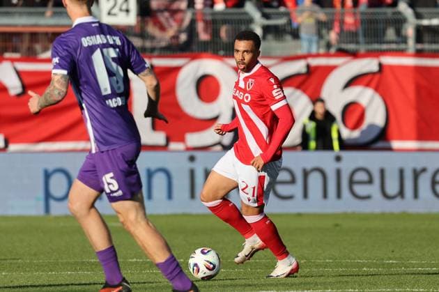21 Leon Guwara Energie Cottbus Football 3 League 2025 2026 FC Energie Cottbus VfL Osnabrück