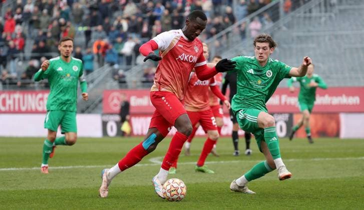 Football, RL Bayern, Würzburger Kickers - SpVgg Ansbach