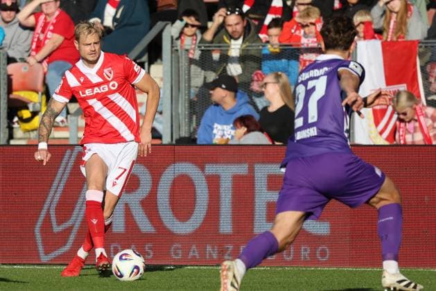 7 Timmy Thiele Energie Cottbus, l , Football 3 Liga 2025 2026 FC Energie Cottbus VfL Osnabrück