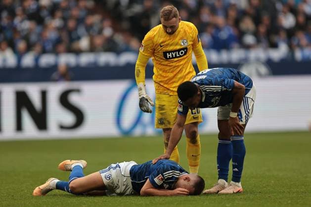 Hasan Kurucay FC Schalke 04 at the match of the 2 Bundesliga season 2025 26 FC Schalke 04 SV 07 Elversberg Copyright Thomas Pakusch Copyright: Thomas Pakusch