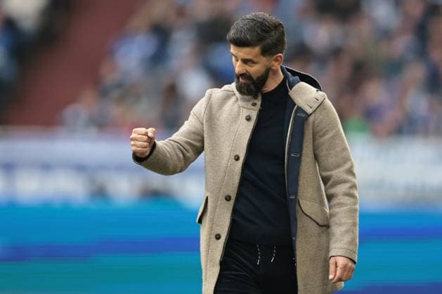 Head coach Miron Muslic FC Schalke 04 at the match of the 2 Bundesliga season 2025 26 FC Schalke 04 SV 07 Elversberg Copyright Thomas Pakusch Copyright: Thomas Pakusch