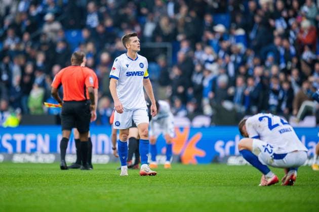 08 11 2025 Soccer, 2025 2026, 2 Bundesliga, Matchday 12, DSC Arminia Bielefeld Karlsruher SC L R Marvin Wanitzek Karlsruhe , Christoph Kobald Karlsruhe DFL REGULATIONS PROHIBIT ANY USE OF PHOTOGRAPHS AS IMAGE SEQUENCES AND OR QUASI VIDEO