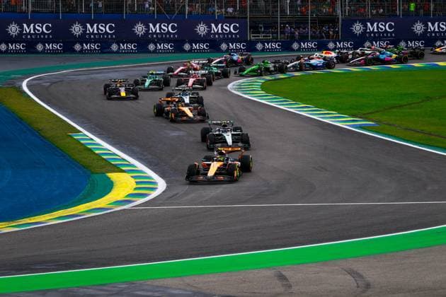 Corrida Sprint e Classificação GP Brasil SaO PAULO, SP - 08.11.2025: CORRIDA SPRINT E CLASSIFICAcaO GP BRASIL - Qualifying for the Sprint race this Friday (07) for the MSC Cruises Formula 1 Brazilian Grand Prix, in Sao Paulo, which will take place this weekend at the JosÃ Carlos Pace racetrack in Interlagos, south of the Sao Paulo capital. (Photo: Aloisio Mauricio Fotoarena) x2838097x  AloisioxMauricio
