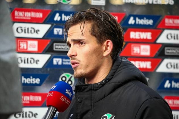 Germany Soccer 2 Bundesliga 2025 26, 12 Matchday Hannover 96 vs SV Darmstadt 98 Heinz von Heiden Arena Stadion Hannover Nahuel Noll Hannover 96, 1 Hannover Copyright: xAymanxAlahmedx