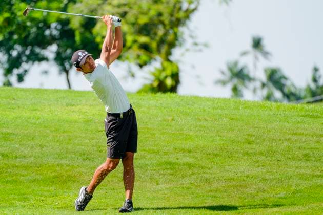Moutai Singapore Open 2025 in Singapore Soomin Lee of South Korea in action during the third day of the Moutai Singapore Open at the Singapore Island Country Club in Singapore on 8 November 2025. Jeunghun Wang, James Piot and Soomin Lee share the lead after the third round of the Moutai Singapore Open 2025 at the Singapore Island Country Club, heading into SundayÕs final round of the USD 2 million Asian Tour event. Singapore Singapore  Copyright: xMatrixxImages LimxSimonx