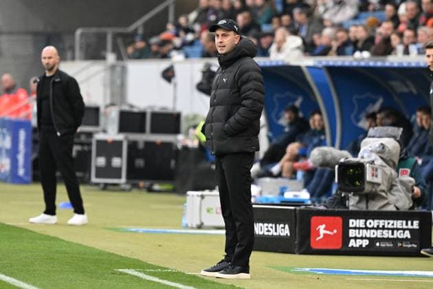 08 11 2025, xsltx, Soccer 1 Bundesliga, TSG 1899 Hoffenheim RB Leipzig v l Coach Coach Ole Werner RB Leipzig DFL DFB REGULATIONS PROHIBIT ANY USE OF PHOTOGRAPHS as IMAGE SEQUENCES and or QUASI VIDEO Sinsheim