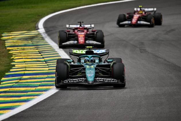 F1 - SAO PAULO GRAND PRIX 2025 14 ALONSO Fernando (spa), Aston Martin F1 Team AMR24, action during the 2025 Formula 1 Grande Premio de Sao Paulo, 2025 Sao Paulo Grand Prix, 21th round of the 2025 FIA Formula One World Championship, WM, Weltmeisterschaft from November 7 to 9, 2025 on the Interlagos, in Sao Paulo, Brazil - Sao PauloBrazil  Copyright: xDPPIx