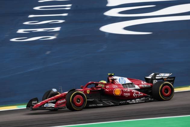 F1 - SAO PAULO GRAND PRIX 2025 44 HAMILTON Lewis (gbr), Scuderia Ferrari SF-25, action during the 2025 Formula 1 Grande Premio de Sao Paulo, 2025 Sao Paulo Grand Prix, 21th round of the 2025 FIA Formula One World Championship, WM, Weltmeisterschaft from November 7 to 9, 2025 on the Interlagos, in Sao Paulo, Brazil - Sao PauloBrazil  Copyright: xDPPIx