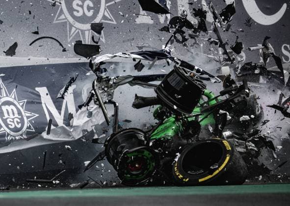 Formula 1, Brazilian GP in Sao Paulo, sprint race, serious accident involving Gabriel Bortoleto