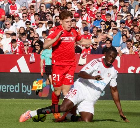 Spanish La Liga EA Sports soccer match Sevilla vs Osasuna at Sanchez Pizjuan stadium in Sevilla, Spain, 08 November 2025 JORNADA 12 LIGA EA SPORTS 900 Cordon Press  900 CordonxPress LOF - Sevilla vs Osasuna