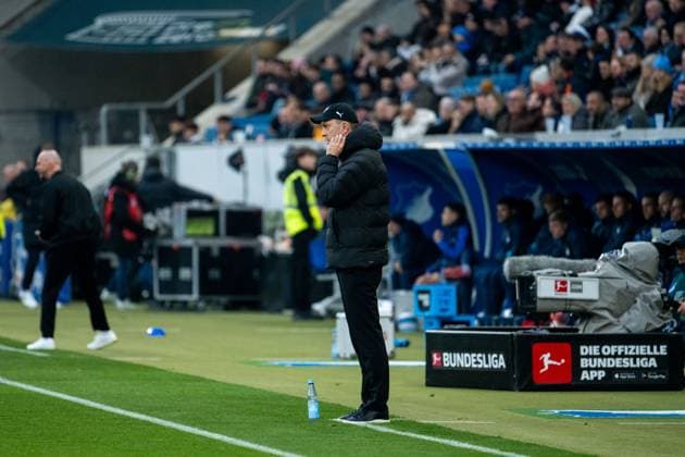 Ole Werner RB Leipzig, Trainer , GER, TSG 1899 Hoffenheim vs RB Leipzig, Fussball Bundesliga, 10 Spieltag, Saison 2025 2026, 07 11 2025 DFB DFL regulations prohibit any use of photographs as image sequences and or quasi video GER, TSG 1899 Hoffenheim vs RB Leipzig, Fussball Bundesliga, 10 Spieltag, Saison 2025 2026, 07 11 2025 Sinsheim Copyright: xEibner-Pressefoto Memmlerx EP_MMR