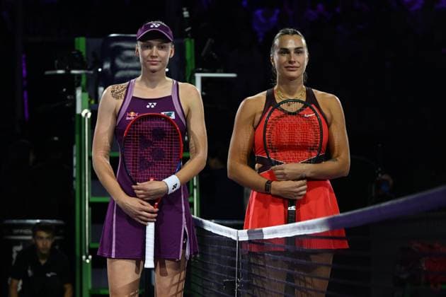 Tennis, WTA Finals in Riyadh, Final, Sabalenka - Rybakina