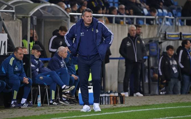 08 11 2025, Football, Men, 3 League, Season 2025 2026, 1 FC Saarbrücken TSV Havelse, Coach Alois Schwartz 1 FC Saarbruecken Saarbrücken Ludwigsparkstadion Saarland Germany EN Copyright: xFabianxKleerx