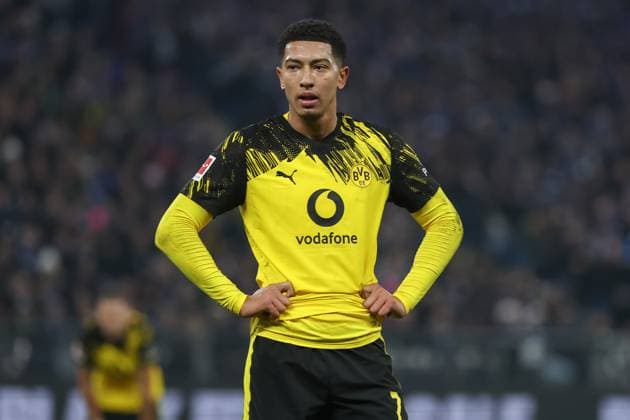 1 Bundesliga Hamburger SV Borussia Dortmund on 08 11 2025 at Volksparkstadion in Hamburg Jobe Bellingham Dortmund 7 dissatisfied, disappointed, disappointed, dejected MH