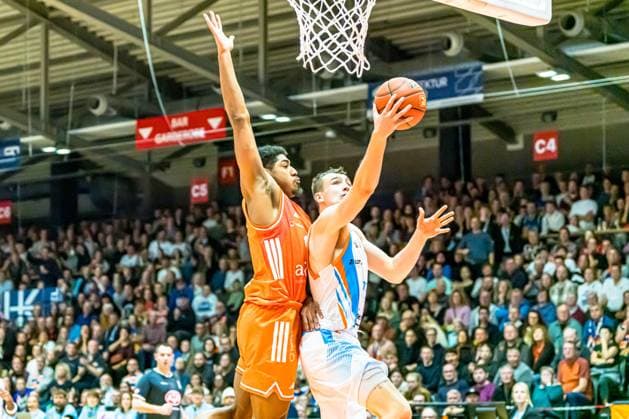 Jena, Germany 08 November 2025 1 BBL 2025 2026 Science City Jena vs Niners Chemnitz In the picture Copyright: xFotostandx xNachtigallx