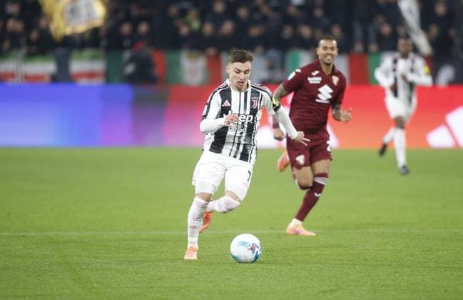 Francisco Conceicao of Juventus FC during the Italian Serie A, season 20025 26, football match between Juventus FC and Torino FC on 08 November 2025 at Allianz Stadium, Turin, Italy. Photo Nderim Kaceli  Copyright: xNderimxKaceli IPAxSportx xipa-agency.netx xx IPA_67701120 IPA_Agency_IPA67701120