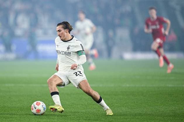 08 11 2025, Football, 1 Bundesliga, 11 Matchday Season 2025 2026, Borussia Mönchengladbach 1 FC Köln, Rocco Reitz Borussia Mönchengladbach xRHR FOTO TKx Copyright: RHR-FOTOx RHR-FOTO TK