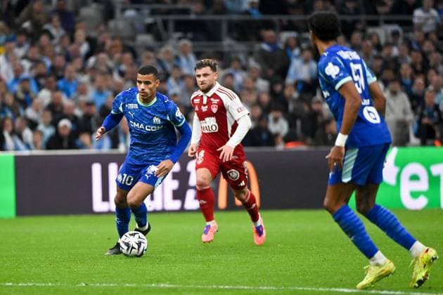 Olympique de Marseille v Stade Brestois 29 - Ligue 1 McDonald s 2025 2026 10 Mason GREENWOOD (om) during the Ligue 1 McDonald s match between Marseille and Brest at Stade Velodrome on November 8, 2025 in Marseille, France. Marseille France  Copyright: xFEPx 776348199