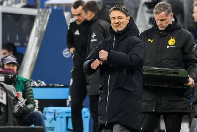 Niko Kovac Coach BVB Germany , Hamburg , Volksparkstadion , Football , 1 Bundesliga , Hamburger SV Borussia Dortmund