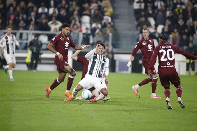 Weston McKennie of Juventus FC during the Italian Serie A, season 20025 26, football match between Juventus FC and Torino FC on 08 November 2025 at Allianz Stadium, Turin, Italy. Photo Nderim Kaceli  Copyright: xNderimxKaceli IPAxSportx xipa-agency.netx xx IPA_67705493 IPA_Agency_IPA67705493