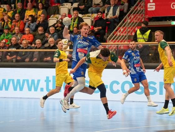Ben Connar Battermann TV Grosswallstadt, 24 on jump shot VfL Eintracht Hagen vs TV Grosswallstadt, Handball, 2 Bundesliga, Matchday 10, Season 2025 2026, 08 11 2025 VfL Eintracht Hagen vs TV Grosswallstadt, Handball, 2 Bundesliga, Matchday 10, Season 2025 2026, 08 11 2025 Hagen Copyright: xEibner-Pressefoto DamianxKruczynx EP_DKI