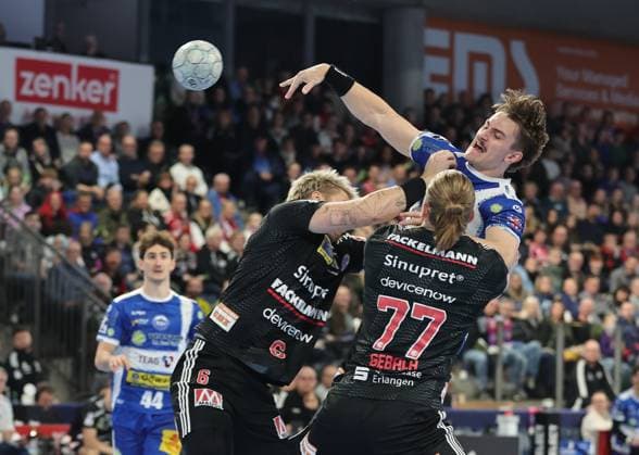 Handball, HBL, HC Erlangen - ThSV Eisenach
