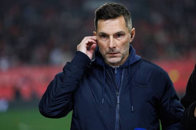Stefan Leitl Hertha BSC Berlin , 1 FC Kaiserslautern vs Hertha BSC Berlin, Soccer, 2 Bundesliga, Matchday 12, Season 2025 2026, 08 11 2025 1 FC Kaiserslautern vs Hertha BSC Berlin, Soccer, 2 Bundesliga, Matchday 12, Season 2025 2026, 08 11 2025 Copyright: xEibner-Pressefoto AlexanderxNeisx EP_ANS