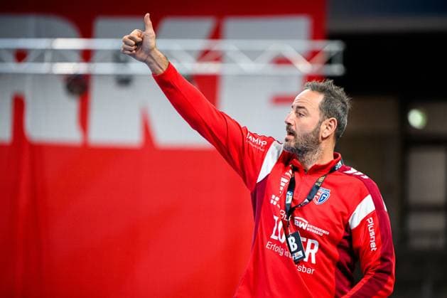 Bietigheim HBL 25 26 SG BBM Bietigheim TSV Bayer Dormagen Coach Iker Romero Bietigheim Bietigheim Bissingen Egetrans Arena Baden Württemberg Germany