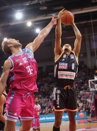 Melvin Jostmann Telekom Baskets Bonn vs ratiopharm Ulm 7 Speiltag Saison 2025 26