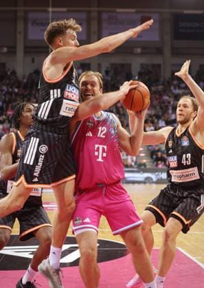 Melvin Jostmann Telekom Baskets Bonn vs ratiopharm Ulm 7 Speiltag Saison 2025 26