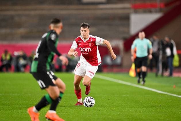 AS Monaco v RC Lens - Ligue 1 McDonald s 2025 2026 10 Aleksandr GOLOVIN (asm) during the Ligue 1 McDonald s match between Monaco and Lens at Stade Louis II on November 8, 2025 in Monaco, Monaco. Monaco Monaco  Copyright: xFEPx 776410945