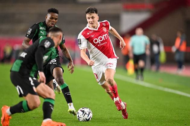 AS Monaco v RC Lens - Ligue 1 McDonald s 2025 2026 10 Aleksandr GOLOVIN (asm) during the Ligue 1 McDonald s match between Monaco and Lens at Stade Louis II on November 8, 2025 in Monaco, Monaco. Monaco Monaco  Copyright: xFEPx 776410945