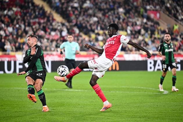 AS Monaco v RC Lens - Ligue 1 McDonald s 2025 2026 20 Kassoum OUATTARA (asm) during the Ligue 1 McDonald s match between Monaco and Lens at Stade Louis II on November 8, 2025 in Monaco, Monaco. Monaco Monaco  Copyright: xFEPx 776410945