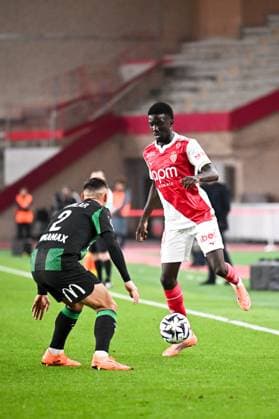 AS Monaco v RC Lens - Ligue 1 McDonald s 2025 2026 20 Kassoum OUATTARA (asm) during the Ligue 1 McDonald s match between Monaco and Lens at Stade Louis II on November 8, 2025 in Monaco, Monaco. Monaco Monaco  Copyright: xFEPx 776410945