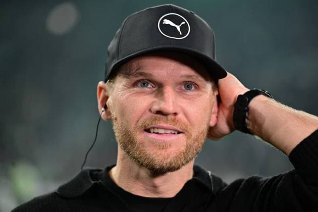 08 11 2025 Moenchengladbach Football, Men, Season 2025 2026, Borussia Moenchengladbach vs 1 FC Koeln Eugen Polanski Interim Coach Gladbach DFL regulations prohibit any use of photographs as image sequences and or quasi video Borussia Park NRW Germany