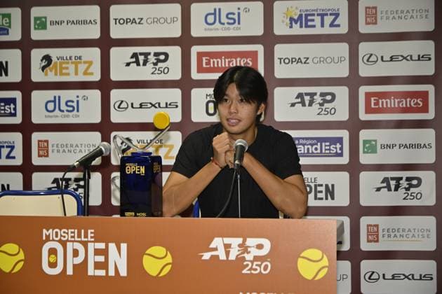 Open de Moselle 2025 - Tennis - ATP, Tennis Herren - Open de Moselle 2025 - 08 11 2025 - Learner Tien - Usa MetzFrance  Copyright: xChryslenexCaillaudx xPznewsx