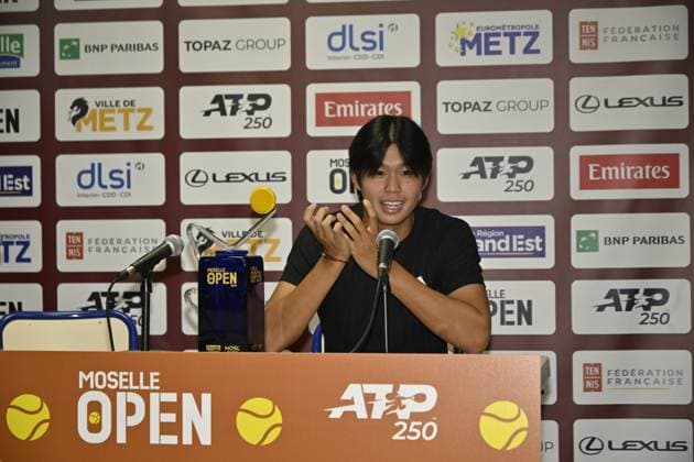 Open de Moselle 2025 - Tennis - ATP, Tennis Herren - Open de Moselle 2025 - 08 11 2025 - Learner Tien - Usa MetzFrance  Copyright: xChryslenexCaillaudx xPznewsx