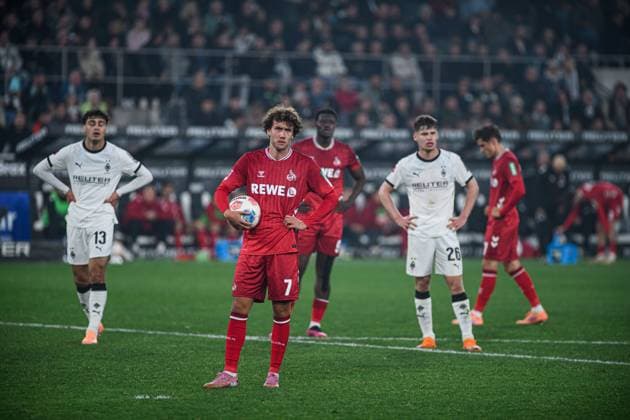 MOENCHENGLADBACH, GERMANY - 8 NOVEMBER, 2025: Luca Waldschmidt - The football match of Bundesliga Borussia Moenchengladbach vs 1. FC Koeln at Borussia Park.  Copyright: xVITALIIxKLIUIEVx