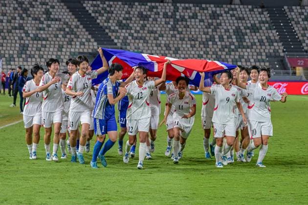 Football, Women, U17 World Cup, Final, North Korea defeats the Netherlands to become world champions