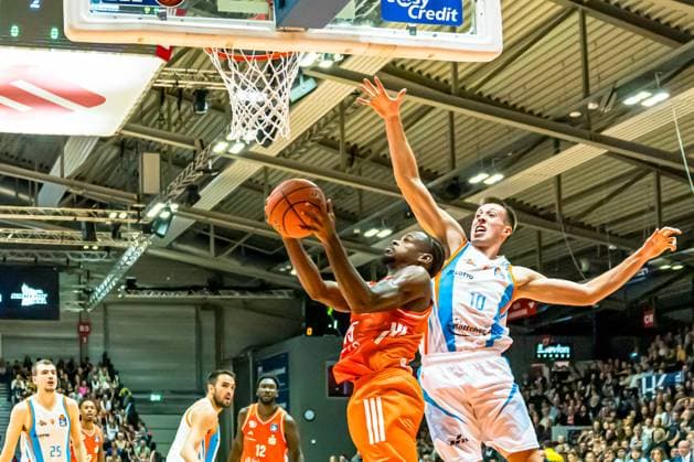 Jena, Germany 08 November 2025 1 BBL 2025 2026 Science City Jena vs Niners Chemnitz In the picture Copyright: xFotostandx xNachtigallx